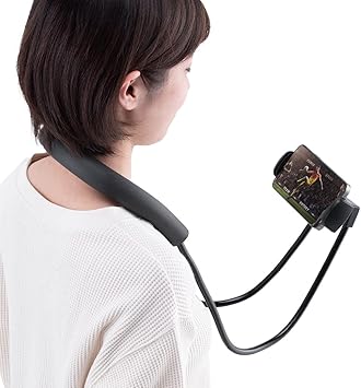 Amazon Co Jp イーサプライ スマホホルダー 首掛け 動画視聴 タブレット Iphone Ipad 撮影 腰取り付け スタンド フレキシブルアーム ハンズフリー 角度調整 Ez2 Dgcam032 家電 カメラ