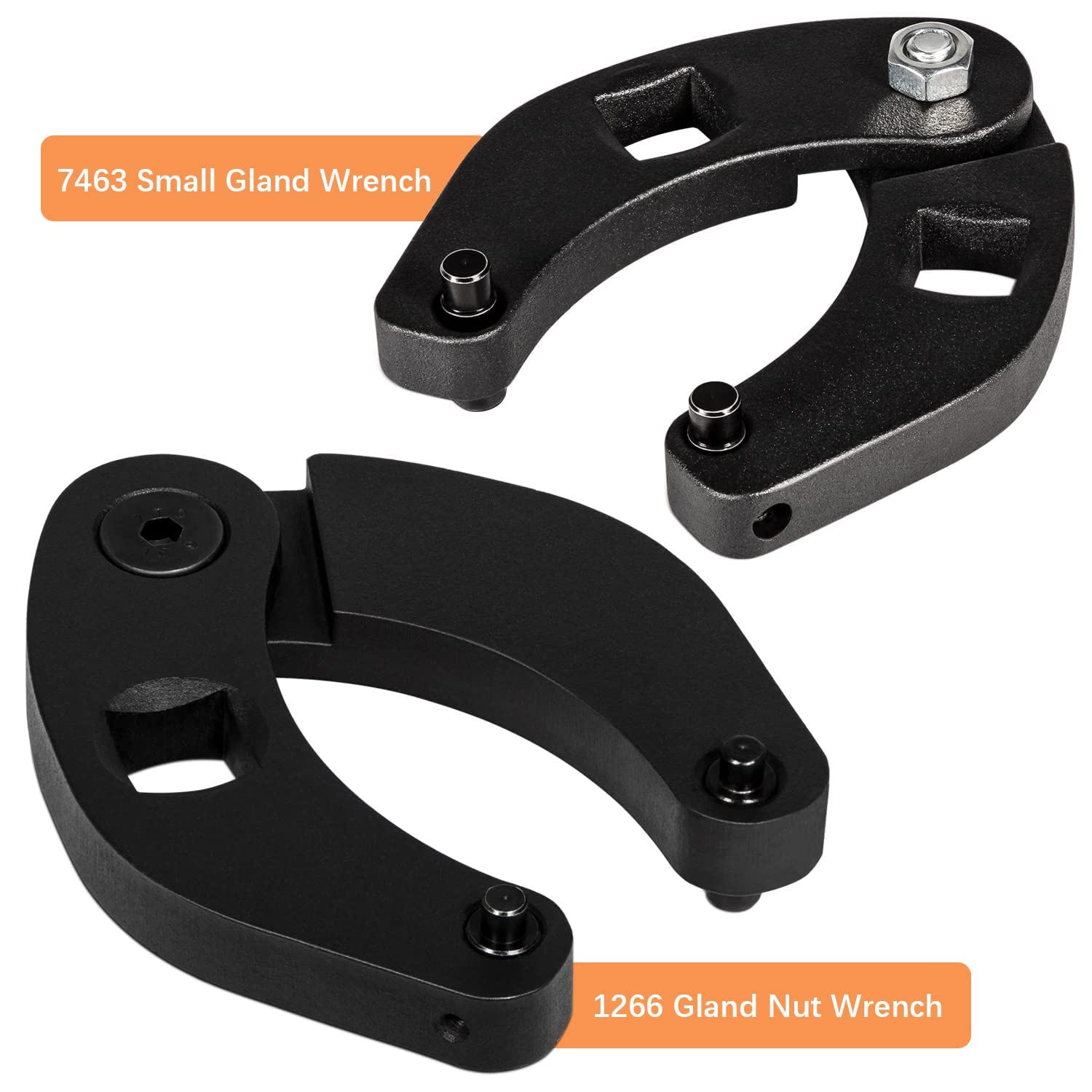 Chiave Per Dadi Premistoppa 1266 E 7463 - Set Regolabile Per Cilindri Idraulici Agricoli E Edili - Foto 5