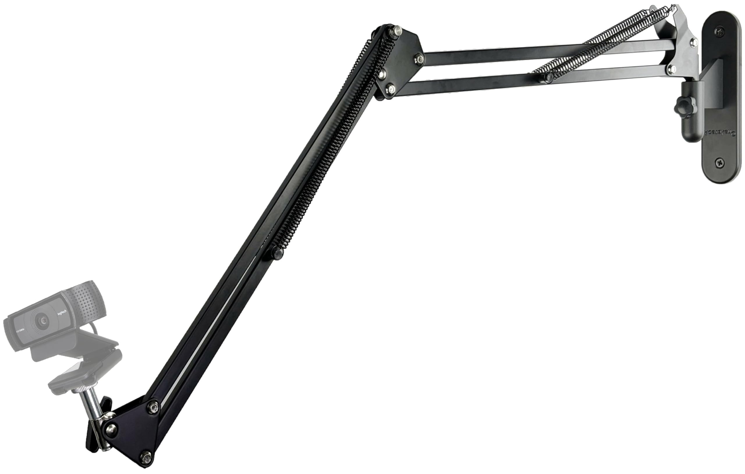 Support mural amélioré pour webcam Logitech C920 C922 C930 StreamCam C925e C615, MX Brio, Brio 4K, Brio 500