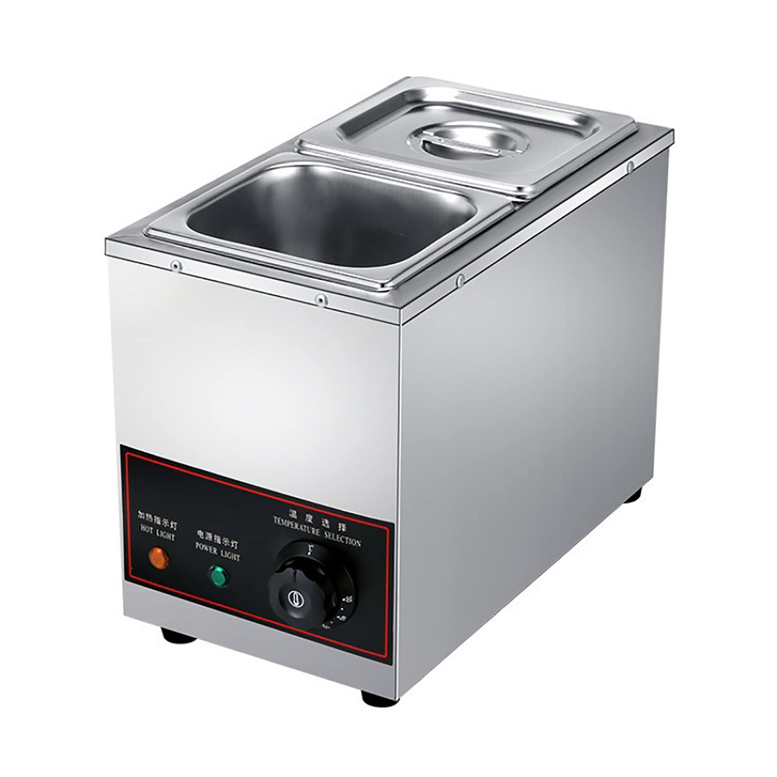 AYCDL Commercial Chocolate Tempering Machine, Chocolate Heating Melting Machine, Digital Temperature Control 86-186℉,Anti-Slip Design, for Catering Restaurant Canteen Home Part,B