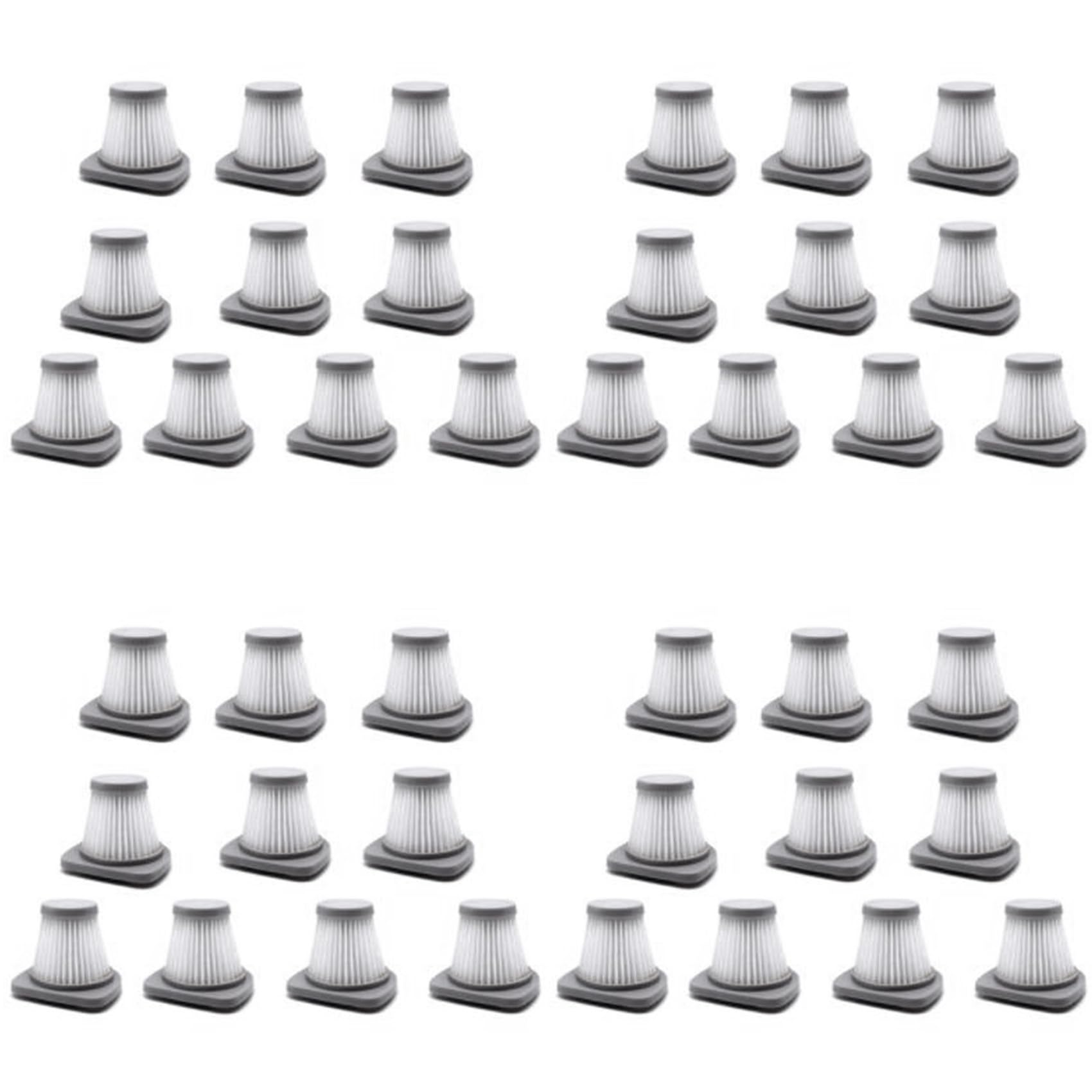 Vjsujehgy 40Pcs Hepa Filter Hand-Held Vacuum Cleaner Accessory Filter for Media SC861 SC861A
