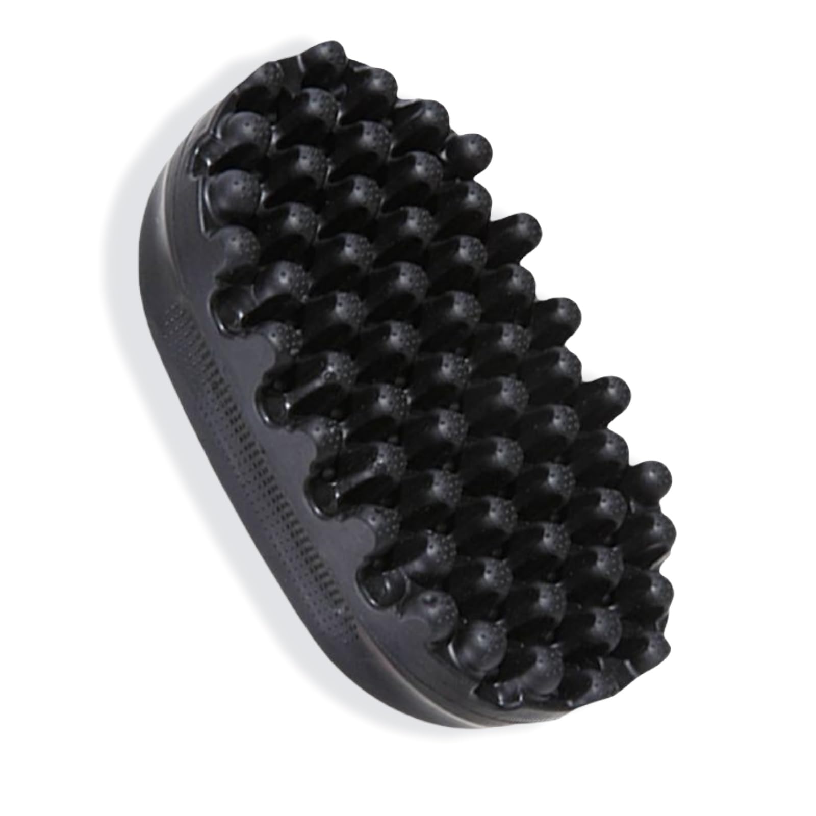 Curly Hair Brush,Hair Sponge for Curls,Rubber Hair Brush,Silicone Rubber Curl Brush for Hair Care,Afro H-air B-rush,Ideal for Barbers and Daily Use,Curly H-air Products,Dreadlock Twist Styler Br-ush
