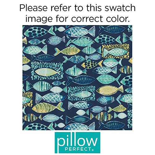 Pillow Perfect 638973 Outdoor/Indoor Hooked Lagoon Chair Pads thumb #5