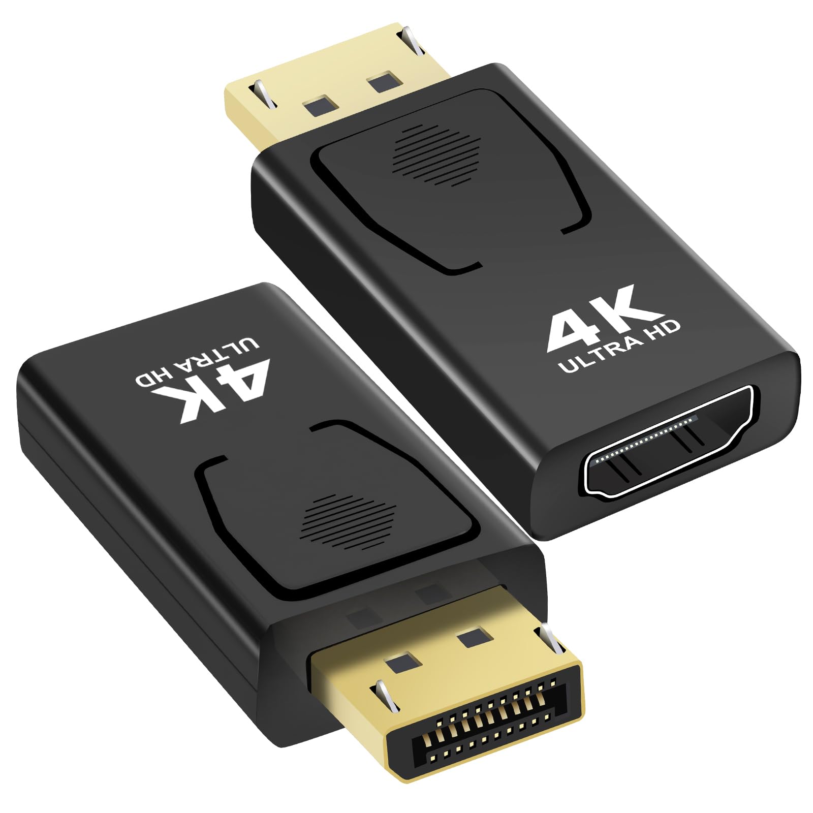 Convertisseur DP To HDMI - 4K DP à HD - Adaptateur DisplayPort Vers HDMI 4K, Convertisseur, Port