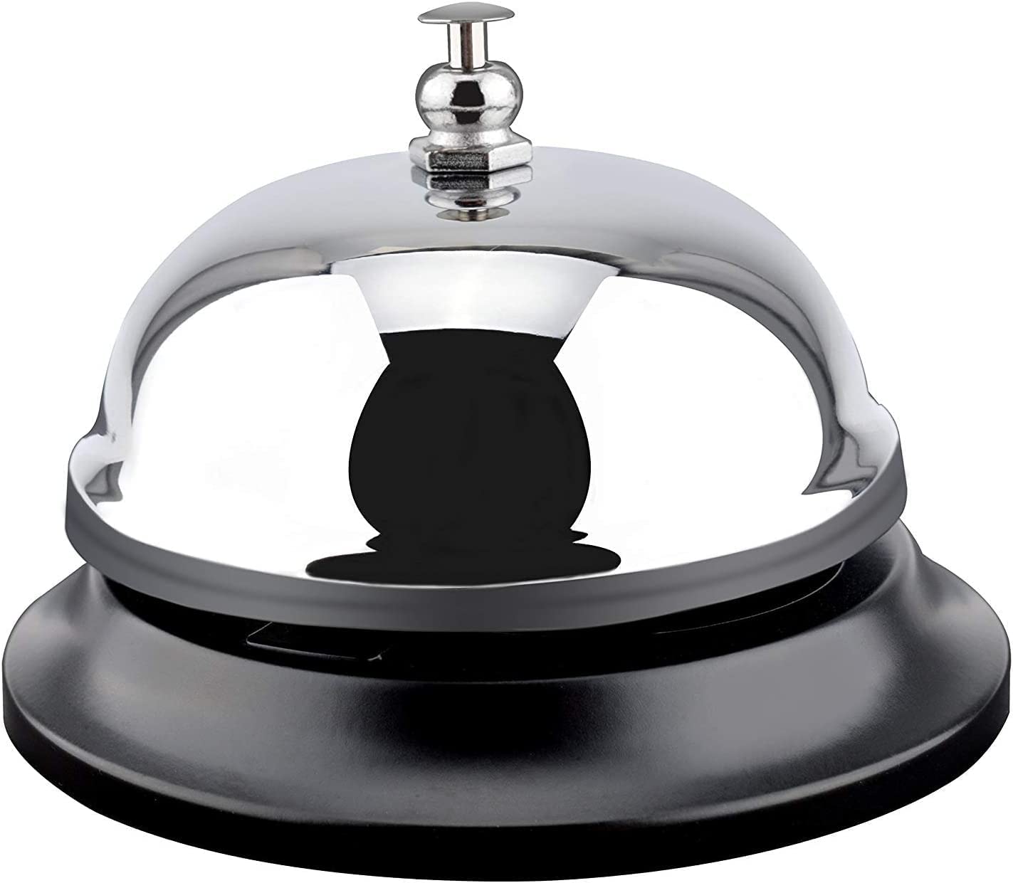 AmigozZ Stainless Steel Call Service Bell, Hand Held Desk Reception Call Bell, Attention Call Ringer Counter Bell, Ideal for Restaurants, Schools, Reception,Offices, Pet Dog Training.(1pc) (B0C65JCBWW) Amazon Price History, Amazon Price Tracker