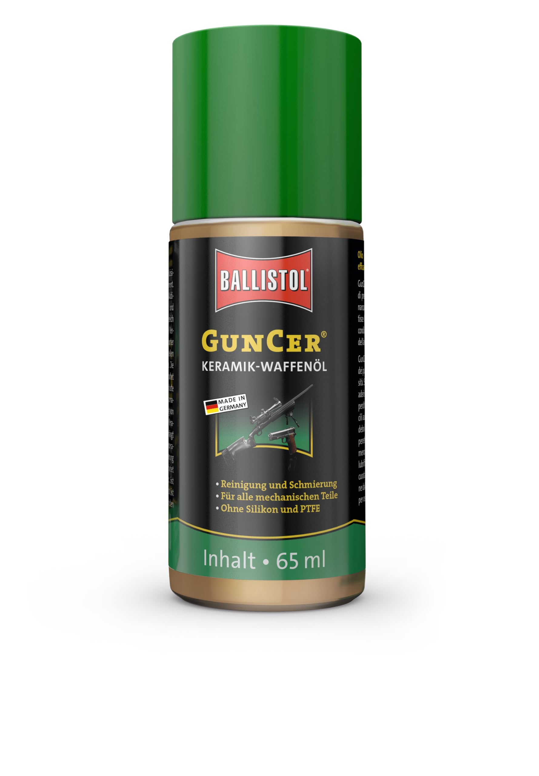 BALLISTOL GunCer płyn do broni z dodatkami nano-ceramicznymi, 65 ml