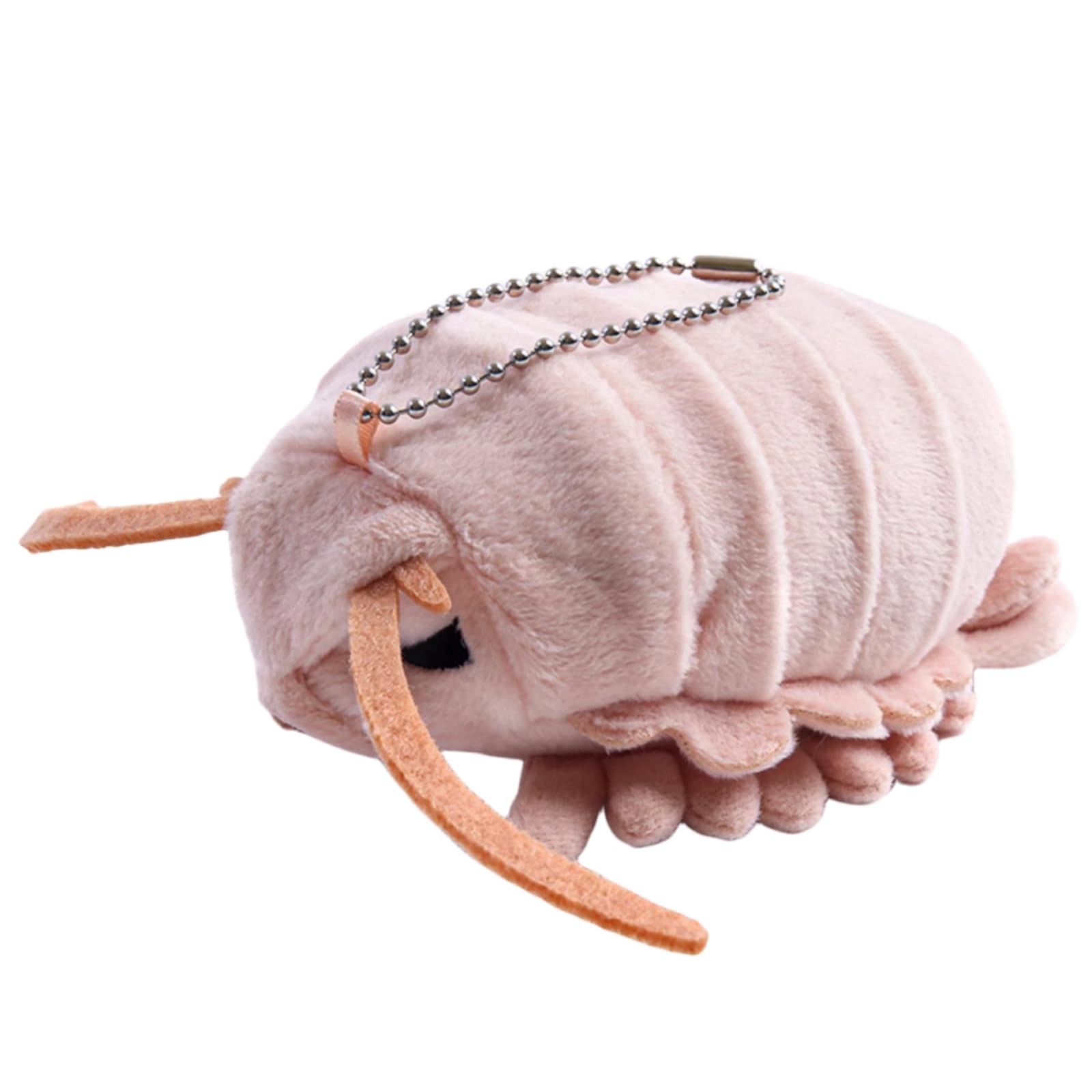 FRANKIEZHOU Lifelike Isopod Plush Toy,Pink,Isopod Stuffed Animal