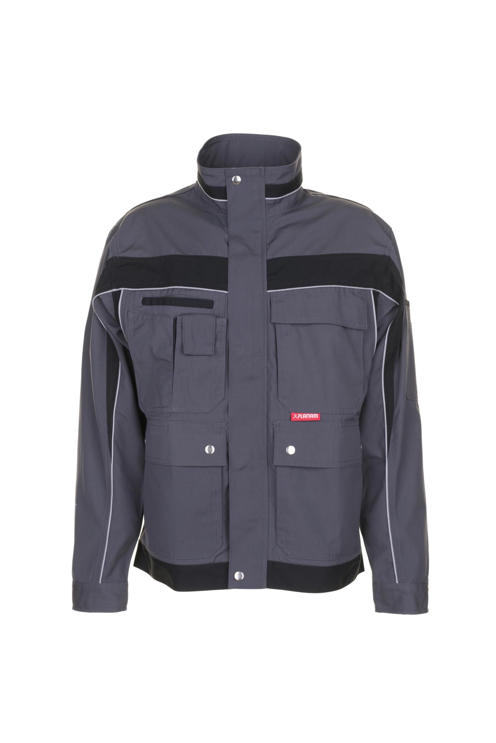 plaline Vêtements Taille Veste de travail Rouge/Ardoise