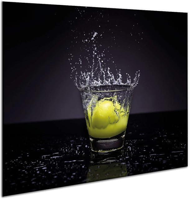 Ceramic Induction Hob Protector Cover 60 cm x 52 cm | Kitchen Wall Splashback | Large Chopping Board | Universal Tempered Glass Panel | Worktop Saver | Food Preparation | Sink Cover | by semUp