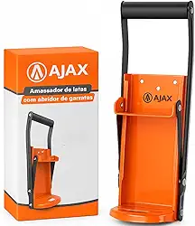 Amassador De Latinhas Lata Reforçado Com Abridor De Garrafas