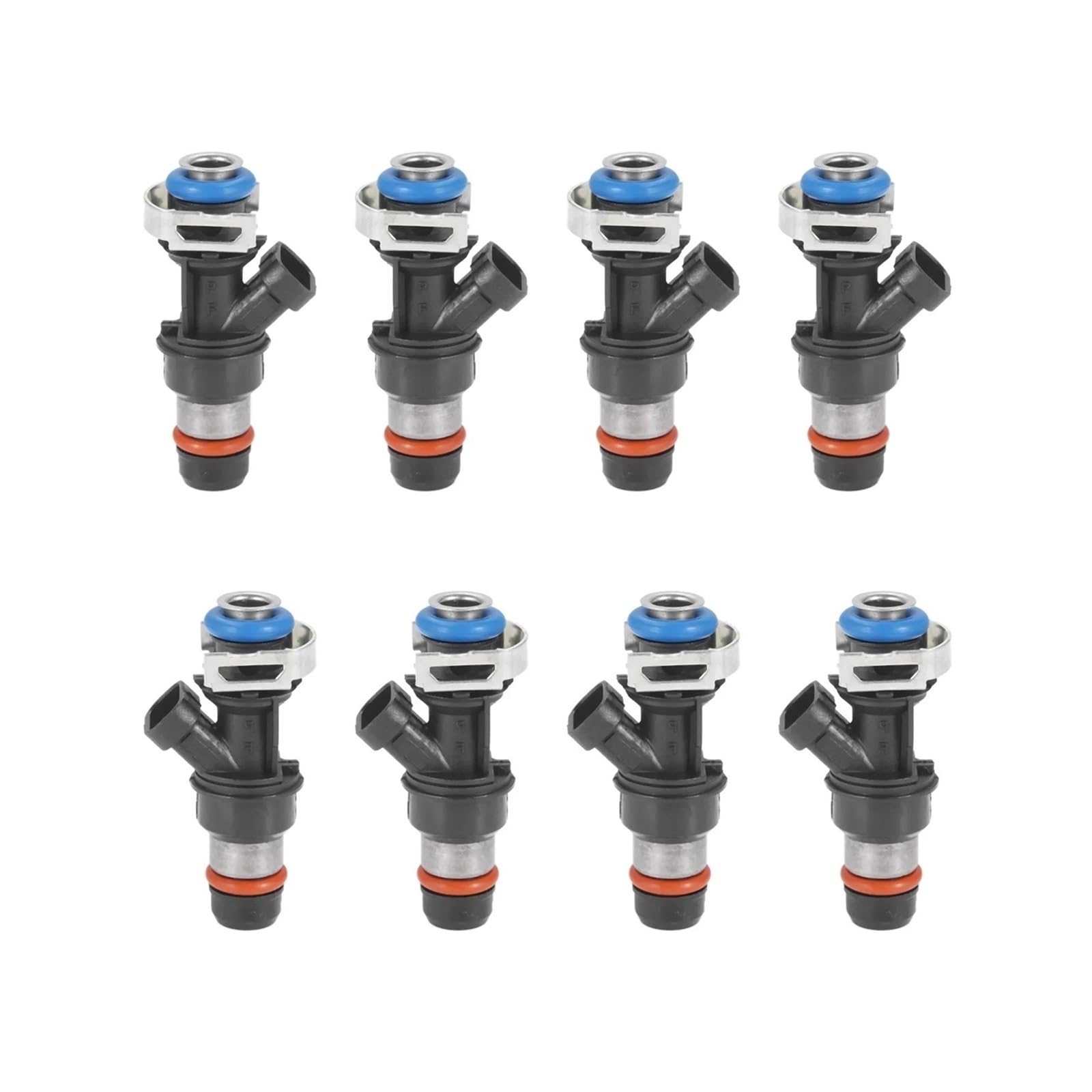 Kkiudvc One Color Car Fuel Injector 8Pcs Fuel Injectors 17113553 For Gmc For Yukon For Savana For Sierra 1500 2500 3500 4.8L 5.3L 6.0L