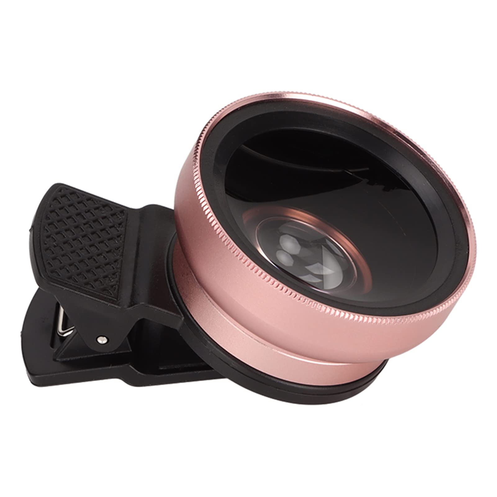 Greensen Obiettivo per Smartphone, Lente Grandangolare e Macro 2 in 1, | Lente Acrilica HD, Corpo in Lega di Alluminio, Clip Universale, Immagine Nitida