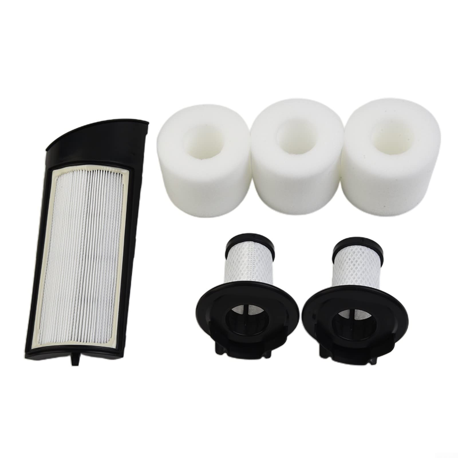 Kit Filtri Di Ricambio Per Aspirapolvere Shark ICZ362H, IC160, IC162 – Include 1 Filtro Principale, 3 Filtri In Schiuma, 2 Post-filtri