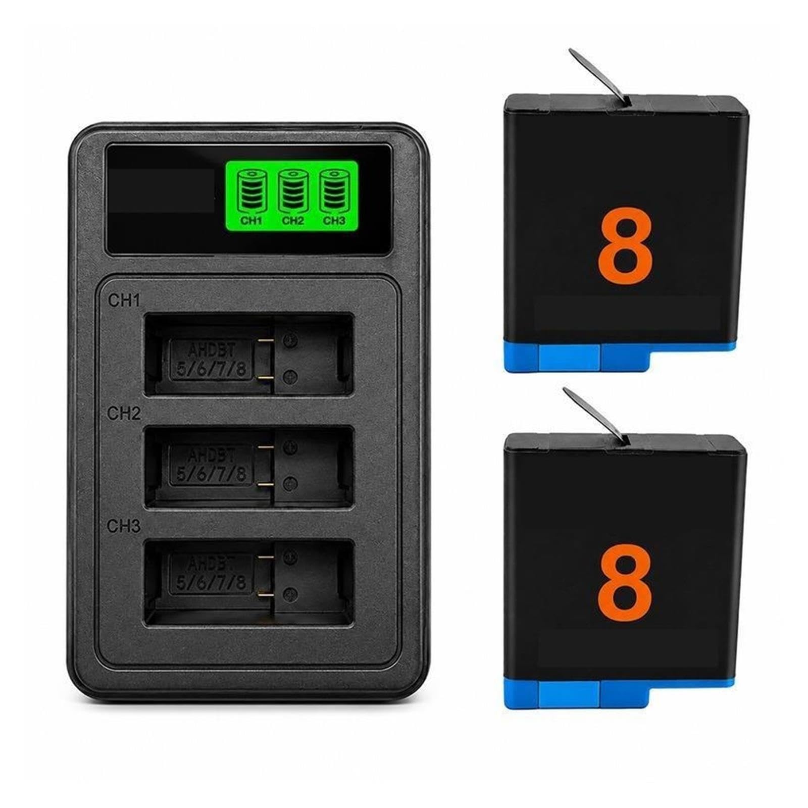 Batteria Compatibile Con Hero 5 Hero 6 Hero 7 1800 MAh