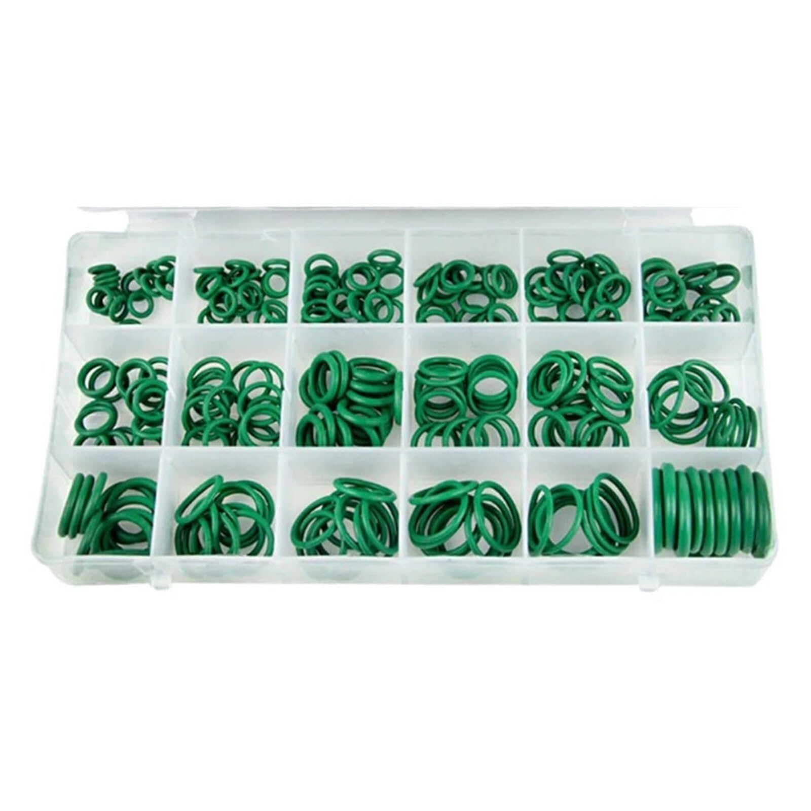 Juego de Caja selladora de Goma for reparación de Aire Acondicionado automotriz de reparación de Juntas tóricas de Coche 530 Uds.