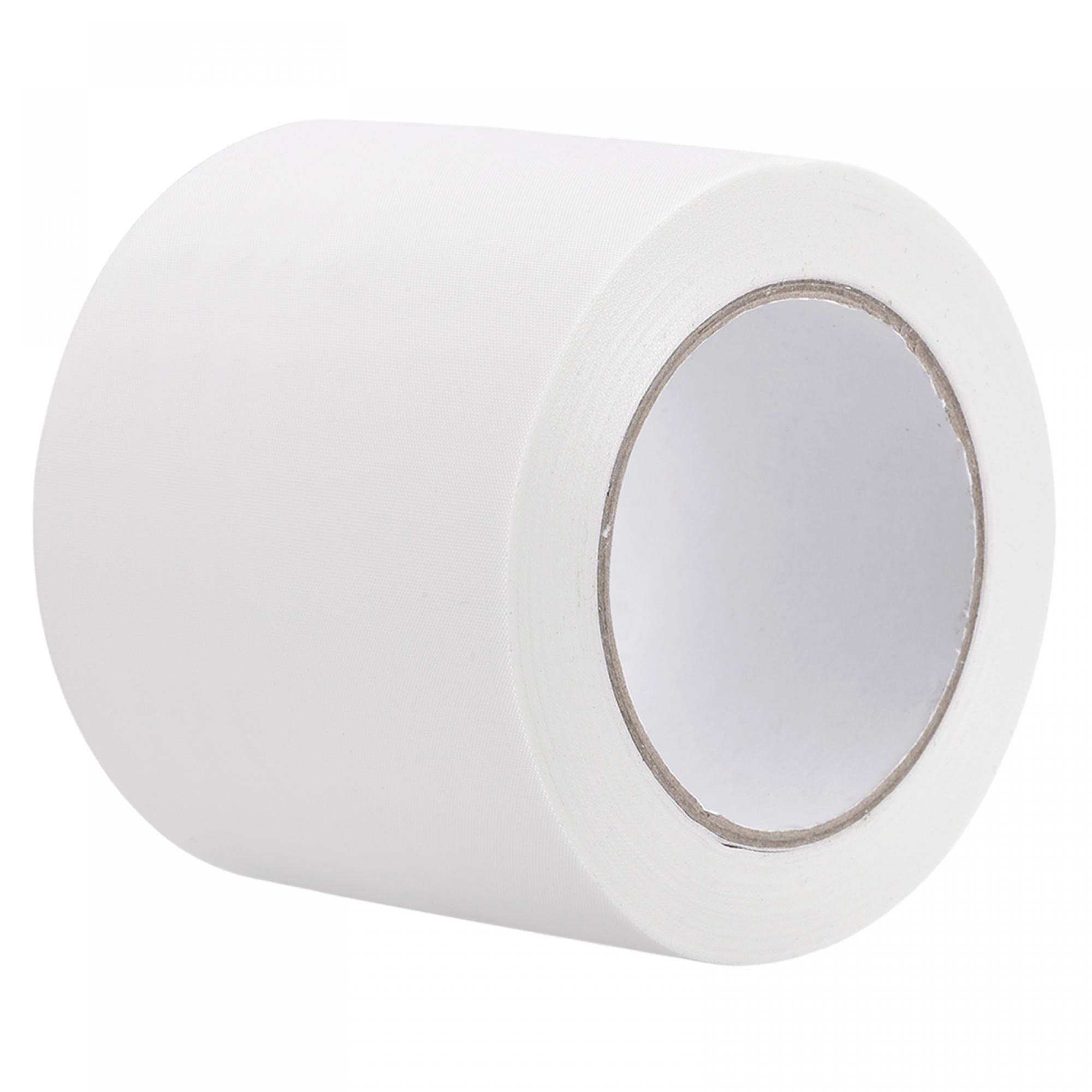 sourcing map 1 Rolle Buchbinde Reparaturband, 100mmx45m Selbstklebendes Stoff Klebeband für Buchreparatur Kordel Kabel Verstärken Schützen Alltagsbedarf (Weiß)