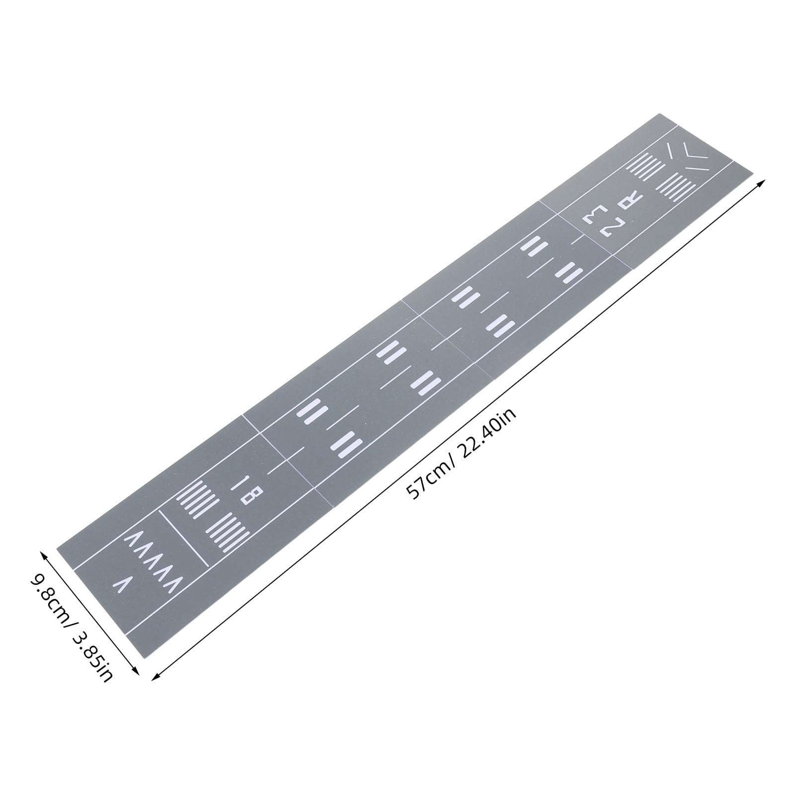 SUPVOX Modellino Aereo Base in Plastica Piattaforma di Decollo e Atterraggio Realistica per Modellismo Aerei Rapido Metodo di Stoccaggio, per Ufficio e Appassionati di Aviazione