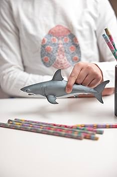 Amazon.co.jp: Papo(パポ) ホオジロザメ PVC PA56002 : おもちゃ