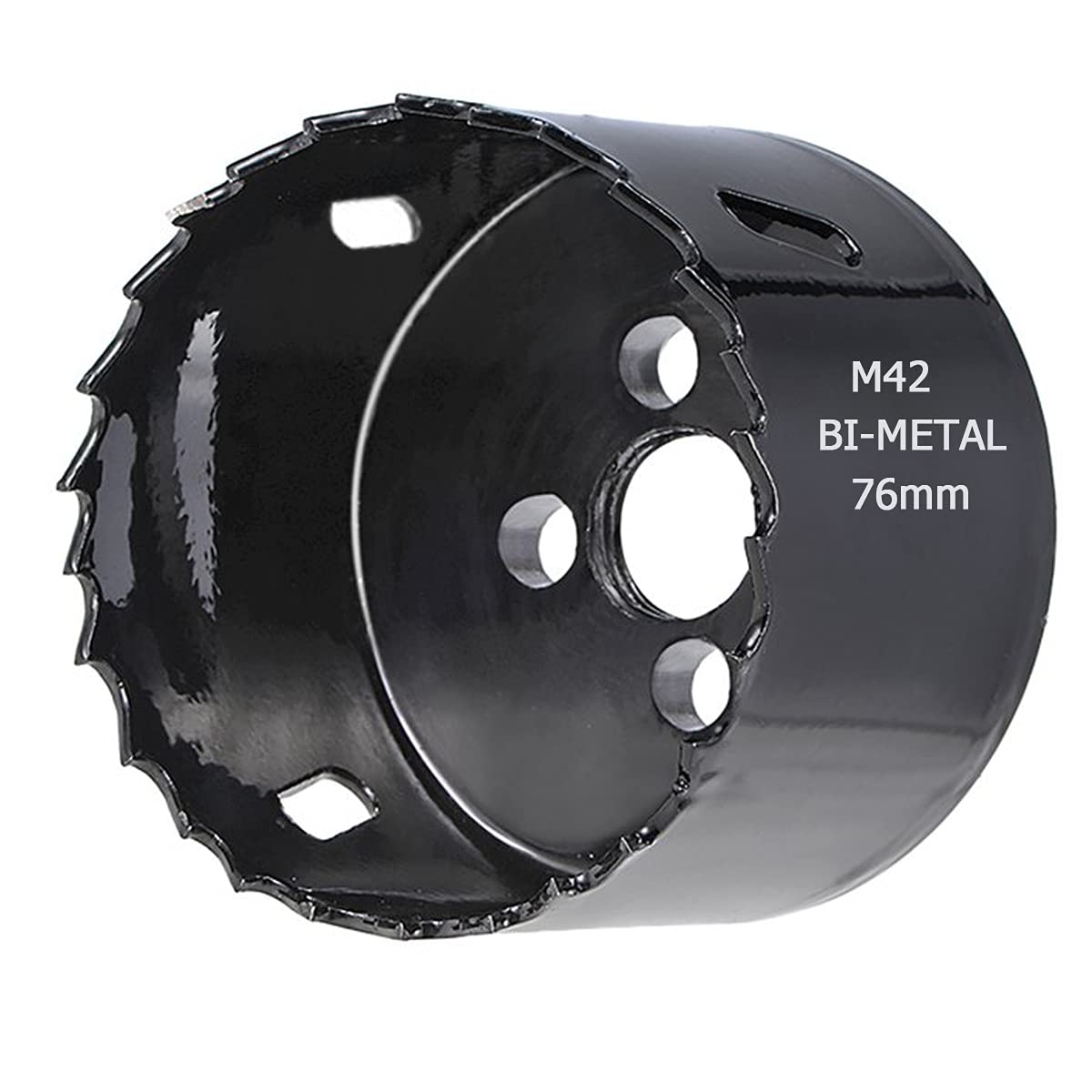 SagaSave 2.99 inch 76 mm Hole Saw Blade, Corn Hole Drilling Cutter for Stainless Steel Cornhole Carbon Steel & BI-Metal Heavy Duty Steel โ image 1