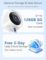 Vista 8 de Security Cameras Wireless Outdoor Magnetic, 2.4G WiFi 2K Battery Powered, AI Motion Detection, Color Night Vision, 2-Way Talk, Waterproof, Cloud/SD