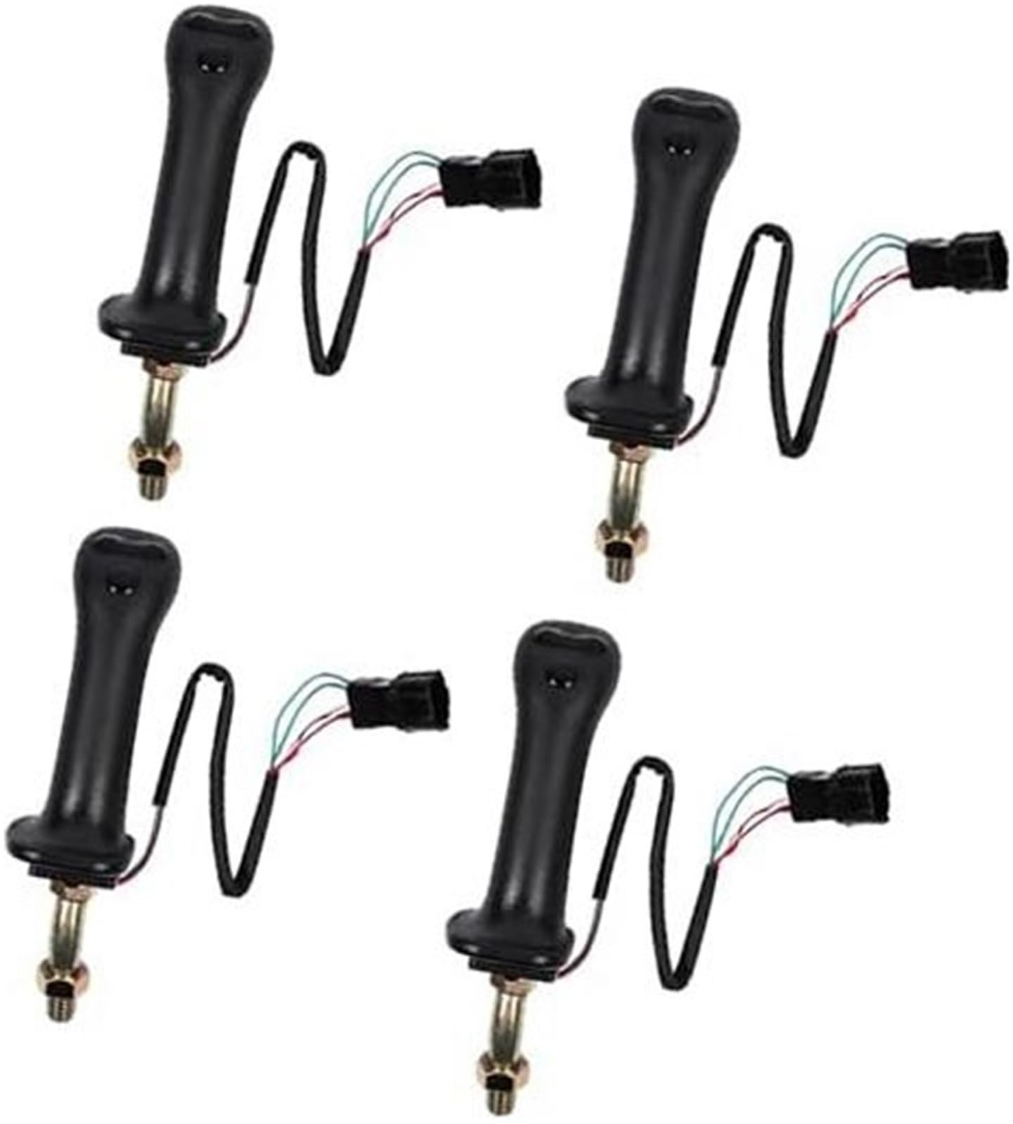 4X 3 przyciski koparki Joystick Assy Handle Gears, do Doosan DX150 215 225 300 370-9C lewy Joystick do koparki
