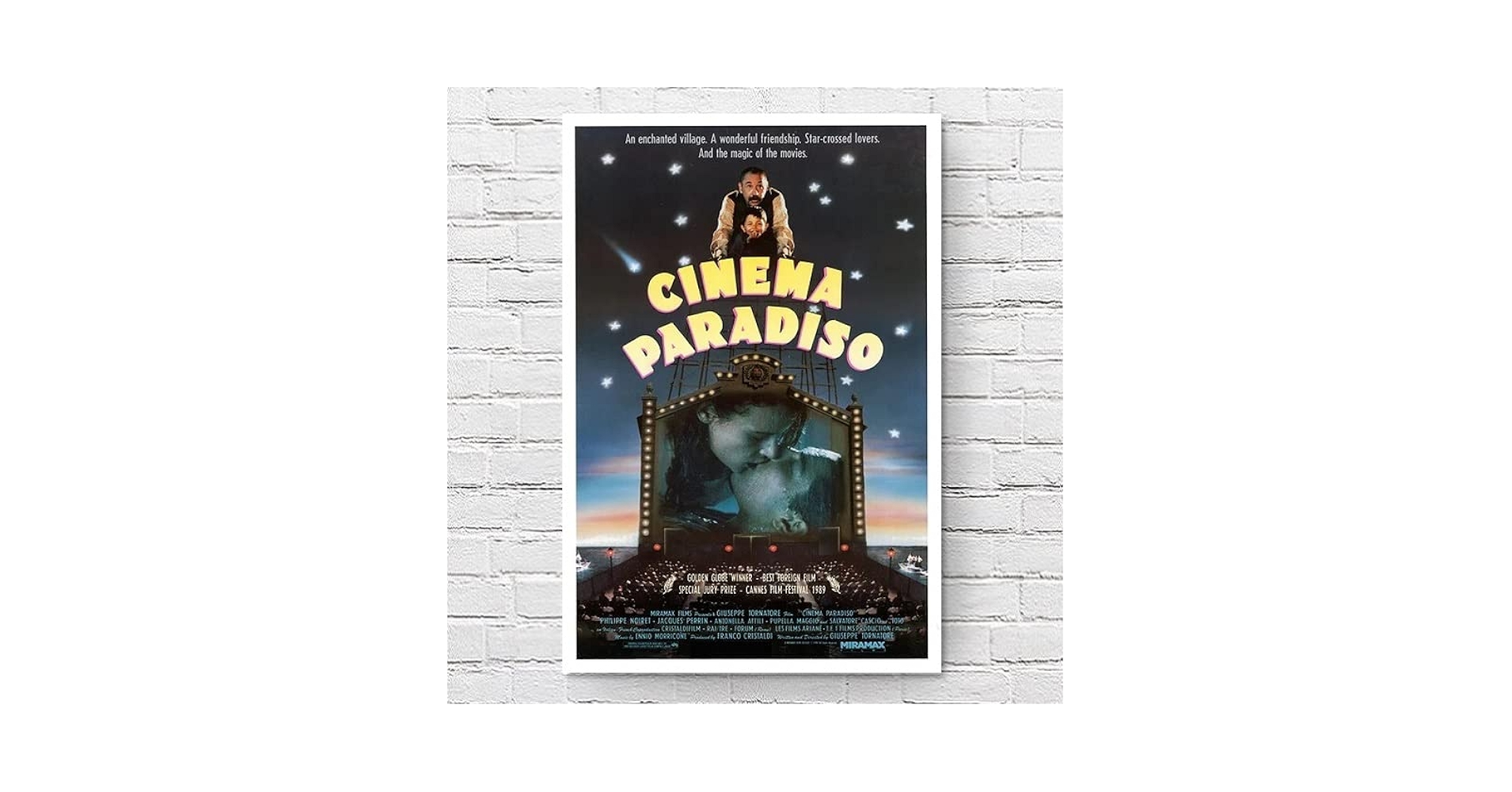 Amazon.co.jp: 映画ポスター ニュー・シネマ・パラダイス CINEMA