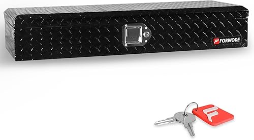 Miniatura 21 de FORWODE - Caja de herramientas de 48 pulgadas para cama de camión, de aluminio para camioneta, caja de herramientas para RV, cajas de herramientas
