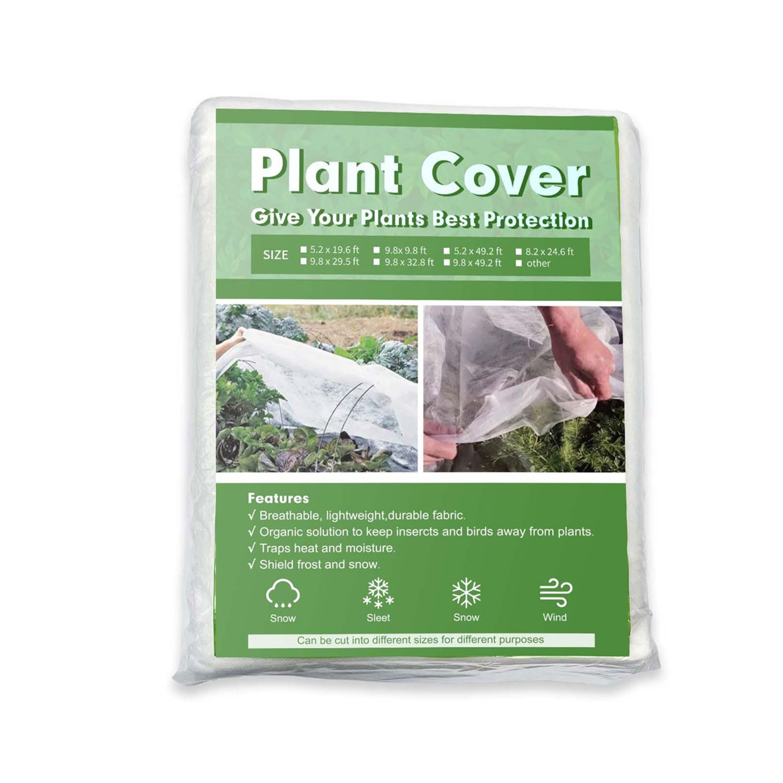 Housse Hivernage Pour Plantes - Protection Extérieure En Hiver - Arbre