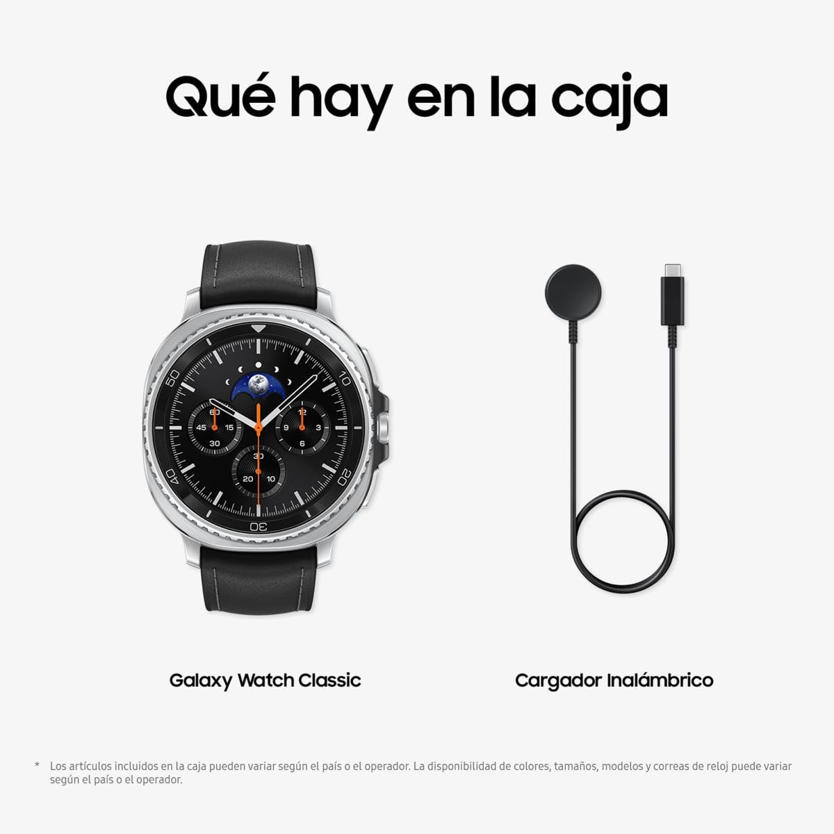 Samsung Galaxy Watch8 Classic 46mm, Bluetooth, Correa Híbrida, Smartwatch con Diseño con Bisel Giratorio, Garantía 3 Años + 1 año Extra, Negro (Versión Española)