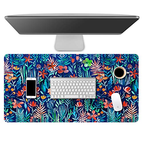 Fintie Non-Slip Desk Pad, Waterproof PU Leather Desk Blotter, Laptop Desk Mat, Writing Pad, Desk Protector for Home and Office (31.5