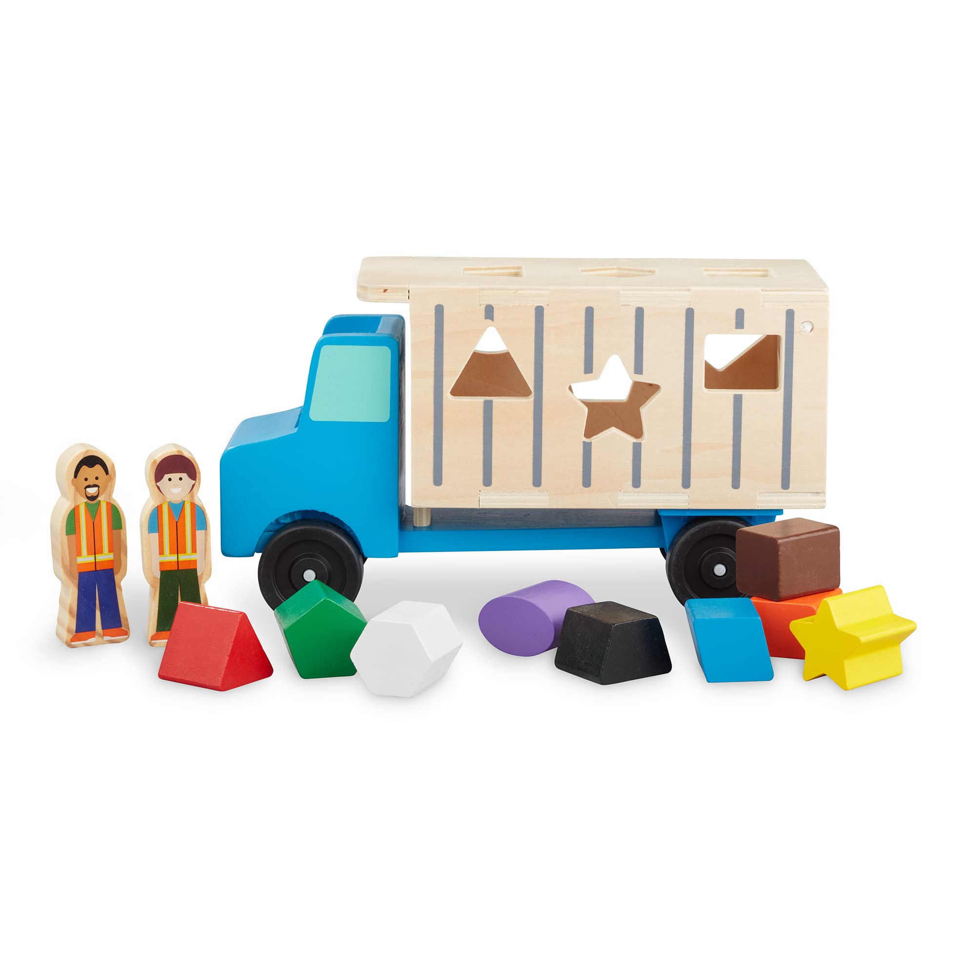 Buy Melissa & Doug ShapeSorting Dump Truck, Wood Online at desertcart UAE