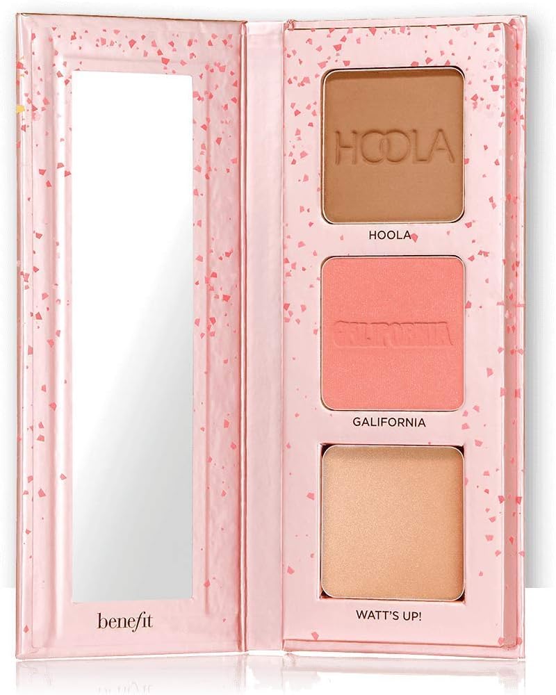 BENEFIT get the pretty started! bronze, blush & highlight palette TRAVEL SIZE