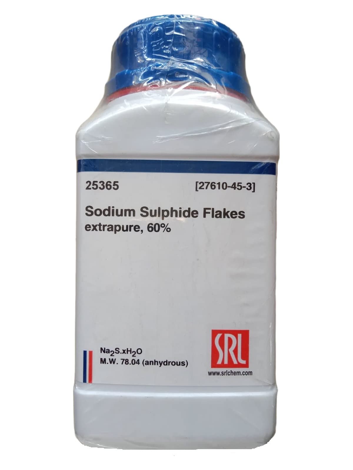 SRL Sodium Sulphide Flakes extrapure, 60% 500GM (CAS 27610-45-3), Molecular Formula : Na2S .xH2O, Molecular Weight : 78.04 (anhydrous), Storage : Room Temperature, Shelf Life : 60 Months (B0BTBX2V6Z) Amazon Price History, Amazon Price Tracker