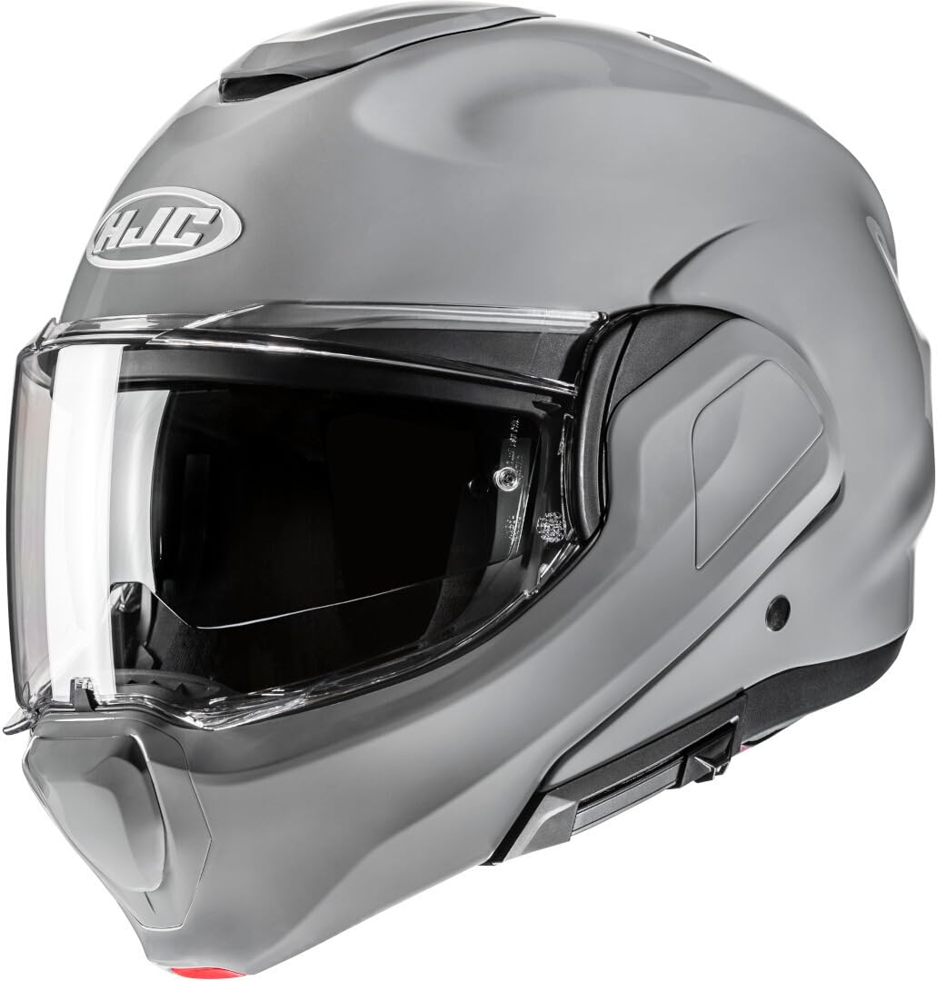 HJC, Casque Moto Modulable F100 UNI Nardo Gray, L