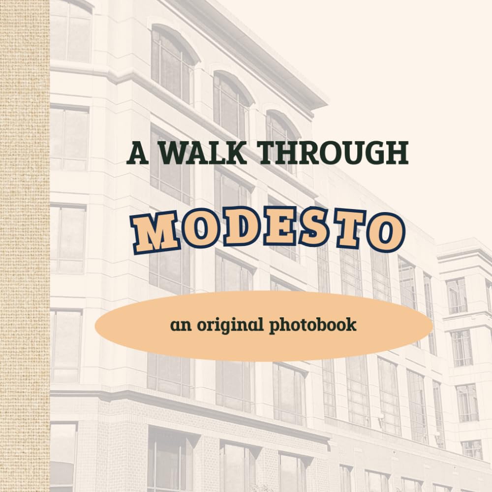 A Walk Through Modesto photobook édition originale reliée papier d'art