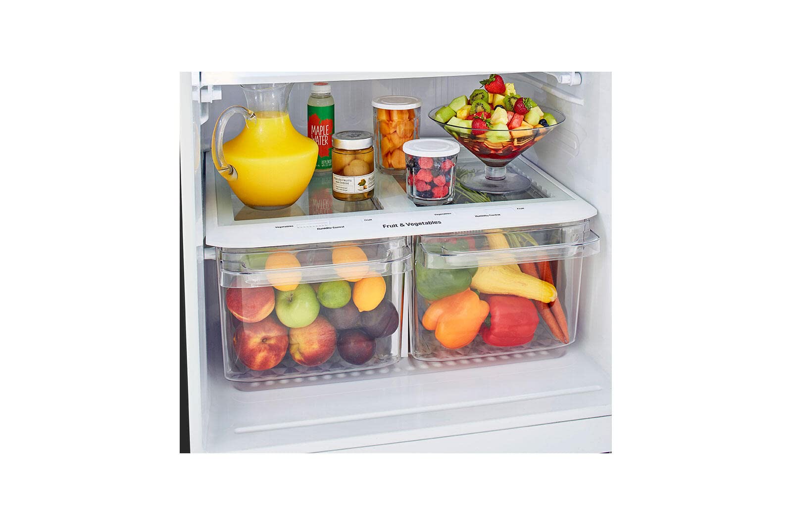 LG Ltcs20020b 20 Cu. Ft. Black Top Freezer Refrigerator on Fridge.com - View 6