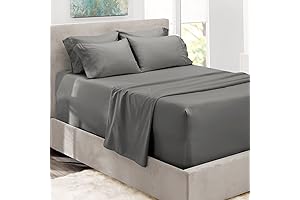 Hearth & Harbor Extra Deep Pocket King Size Sheets Sets - King...