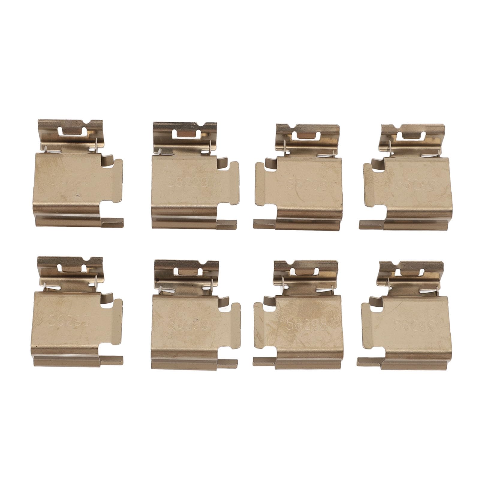 Kit de ajuste de la pastilla de freno trasero BPF1298A El conjunto de clip de la pastilla de freno de calid premium mejora el rendimiento de frenado para Mondeo MK3 2003 a 2007