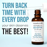 Vista 5 de Suero avanzado que desafía la edad, triple acción para manchas de la edad, piel flácida, líneas finas y arrugas, 1 onza líquida
