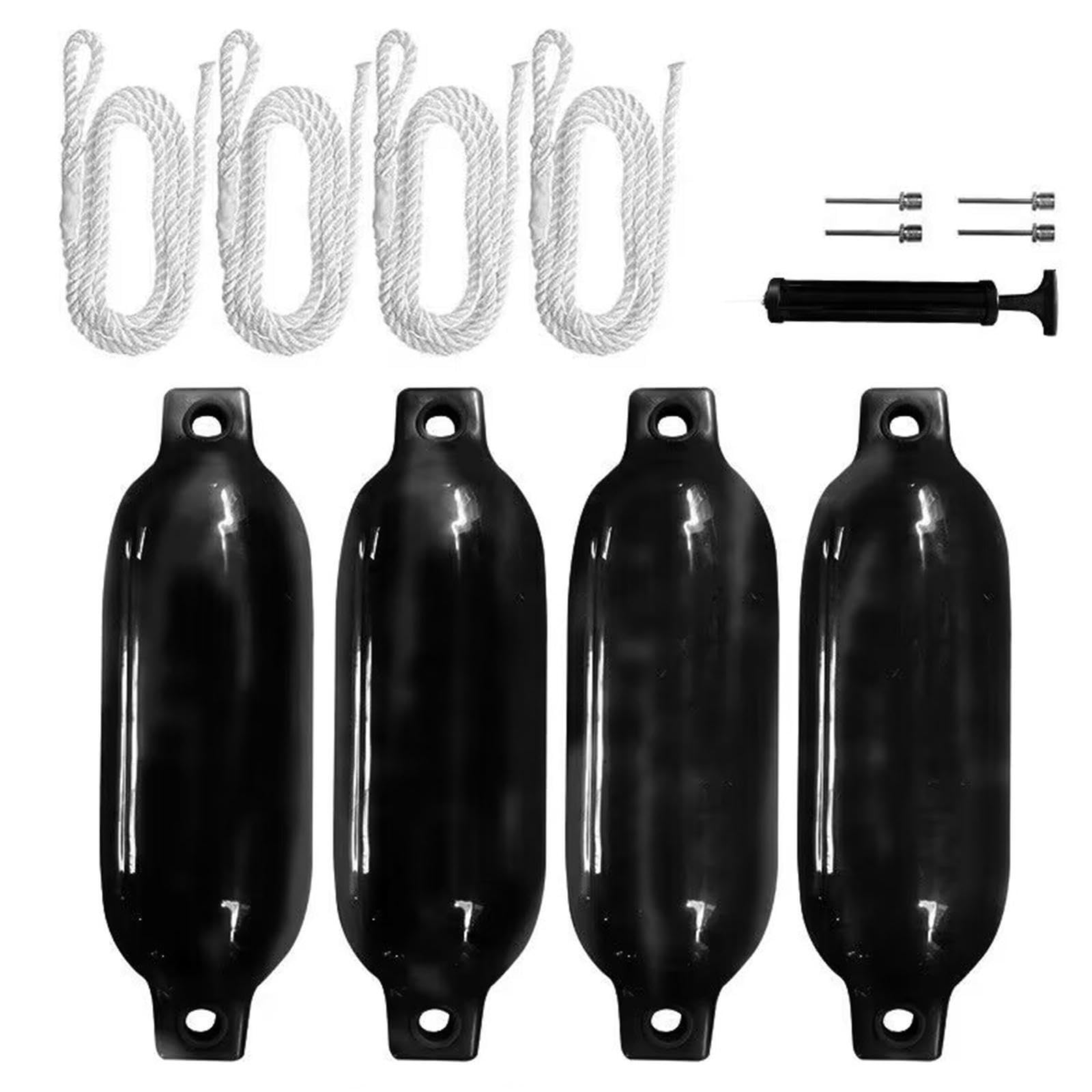 Ensemble de 4 Bateaux gonflables Polyvalents, Robustes et sécuritaires pour l'amarrage, adaptés pour aux pontons et pour aux Yachts. Ces Bateaux sont fabriqués en PVC.