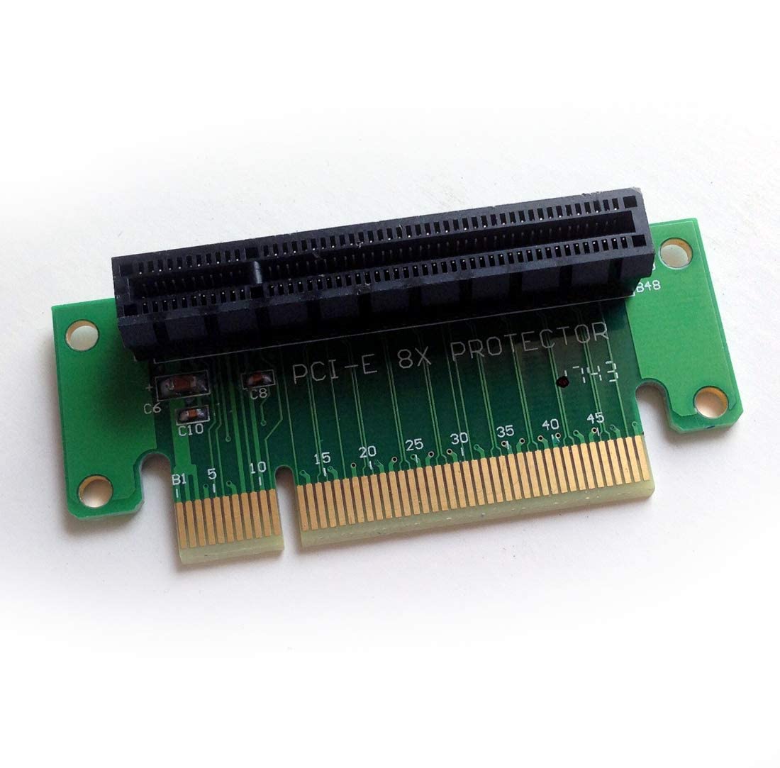 【新品】8点　最高版PCI-E16xライザーカード　8個高品質ソリッドコンデンサ Amazon | ProjectM PCIEx16 L字ライザーカード PM-PCIE16R