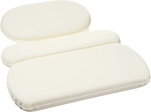 Tienda Basics Almohada de cuello para bañera con ventosas, impermeable, 3 paneles