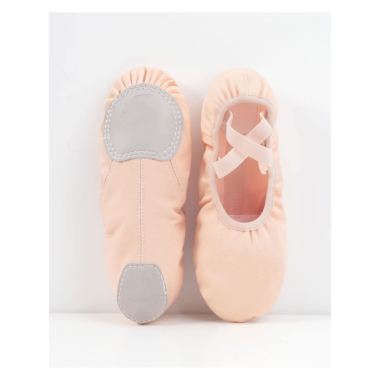 Pantofole da Balletto Pantofole da Bambina Scarpe da Balletto in Morbida Pelle Scarpe da Ballo da Ballo per Ragazze Pantofole per Bambini (Color : Flesh, Shoe Size : 35) (Marrone 43 EU)