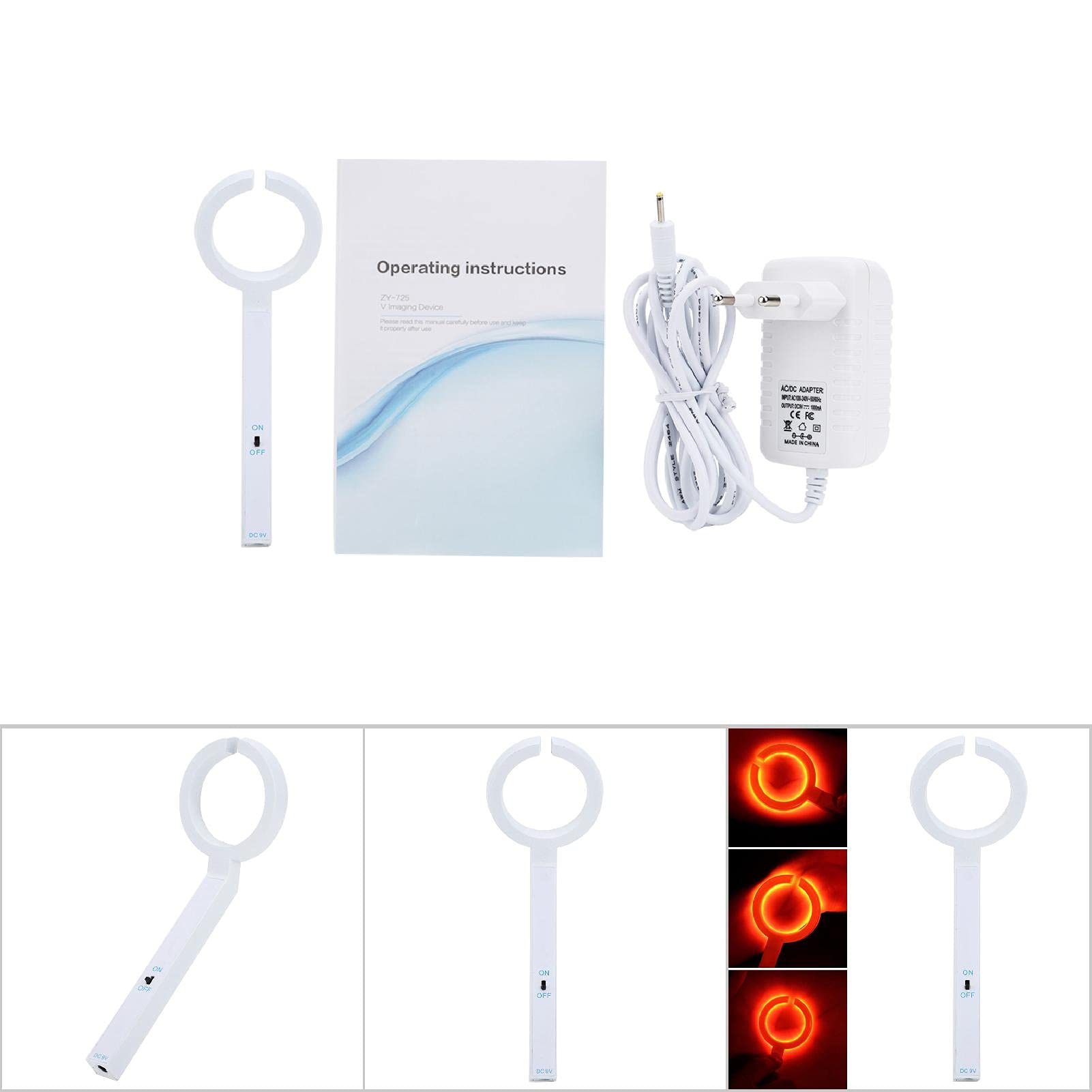 Mxzzand Instrument d'affichage de veine Trouveur de veine Infrarouge Conception de Module de localisateur de veine visionneuse de veine pour