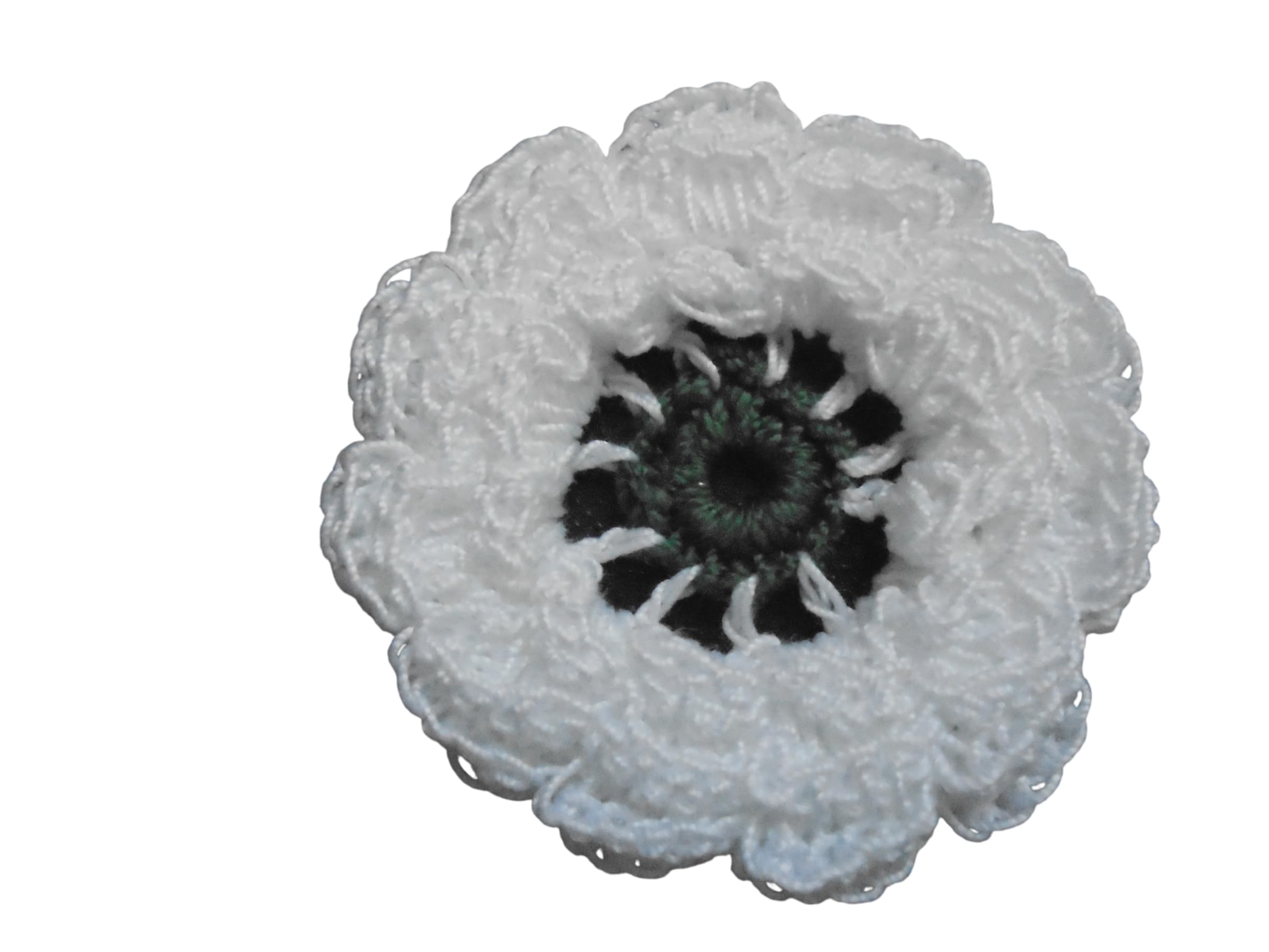 Generisch Häkelblüten -Blume von Srebrenica-handgefertigt-Handgehäkelt-gehäkelt
