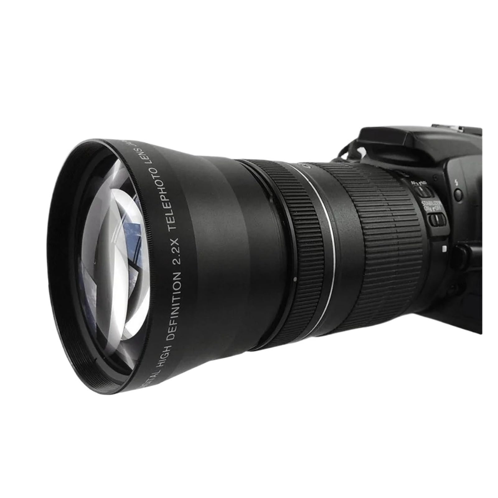 Compatible con Nikon, Canon, Sony, Teleobjetivo 67mm 2.2X
