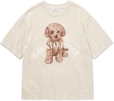 ジェラートピケ　ルームウェア　トイプードルプルオーバー CAT&DOG】トイプードル柄プルオーバー(ウェア)｜ルームウェア