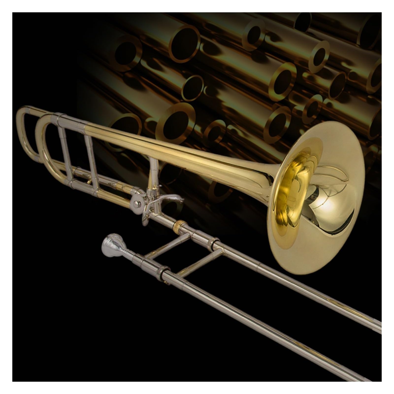 Puzon Tenor Profesjonalny Instrument Puzonowy B dur