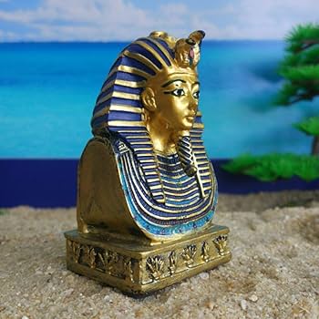 ツタンカーメン　ファラオ　置物　エジプト Amazon.co.jp: Garneck エジプト ファラオ像 ツタンカーメンの