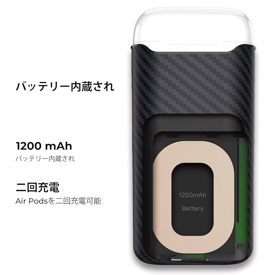 Amazon | 「PITAKA」AirPods 対応 ケース Air Pal モバイル